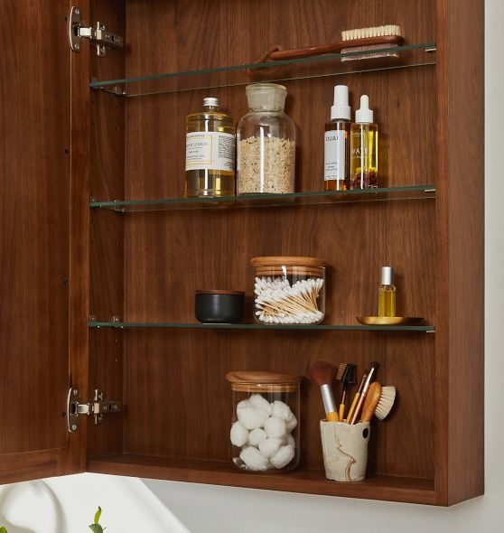 Verona Walnut Surface Mount Medicine Rejuvenation