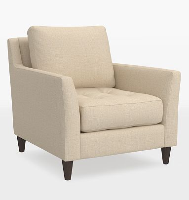 Hastings Studio Recliner Chair, Performance Boucle Boater Oatmeal