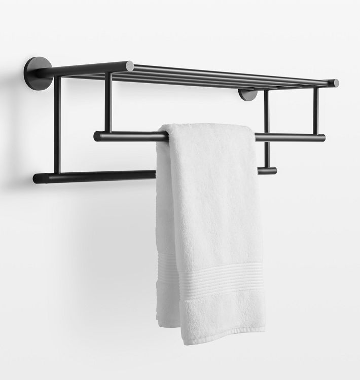 Riley 24 Train Rack with Double Towel Bars