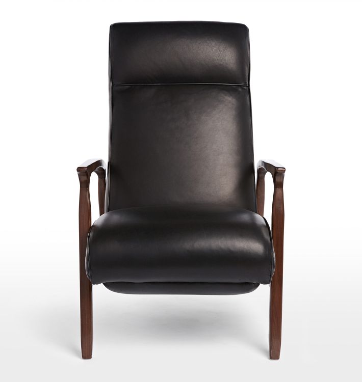 Glenn Walnut Leather Recliner Chair Rejuvenation