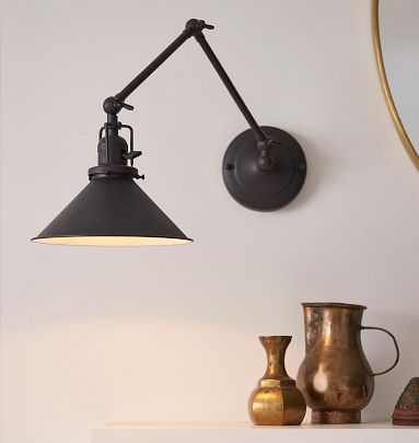 Imbrie Articulating Sconce | Rejuvenation