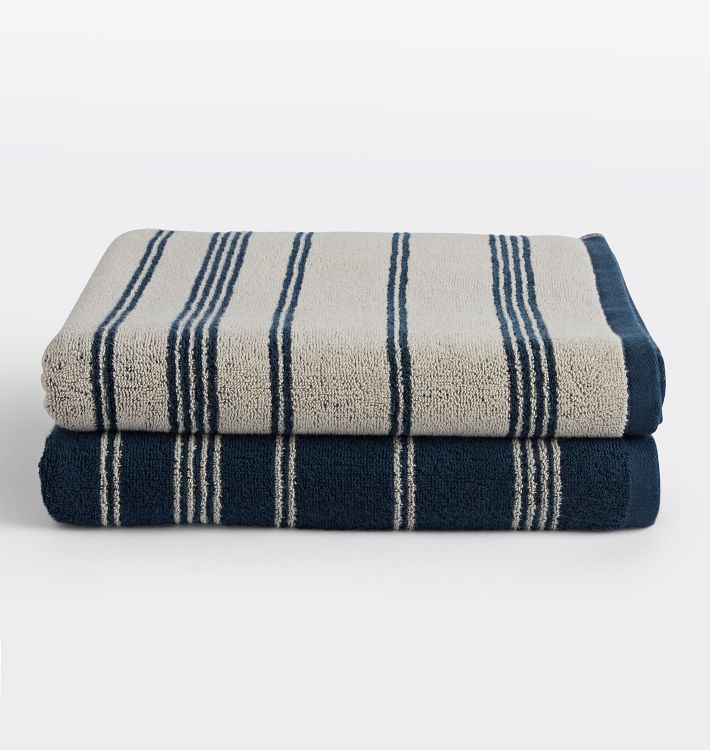 Williams Sonoma Classic Striped Kitchen Towels - Set of 4