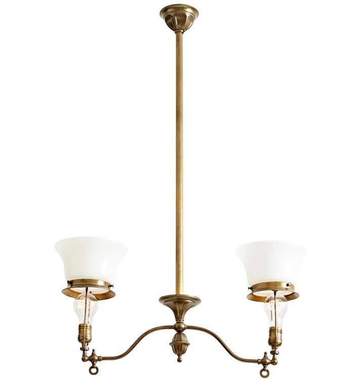 Victorian Converted Gas Pendant
