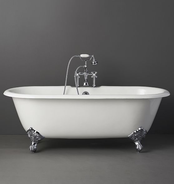 5-1/2' Double-Ended Clawfoot Tub | Rejuvenation