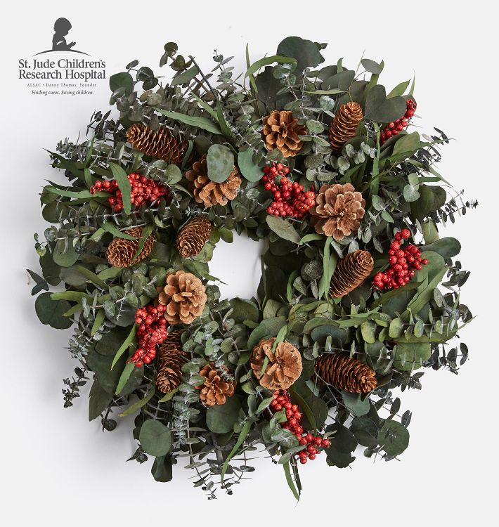 Forest Berries Dried Wreath