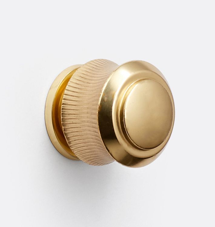 Rigdon Cabinet Knob with Round Backplate