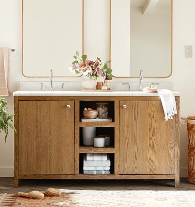 Crate & Barrel Geneva Black Wood Sideboard look-alike from