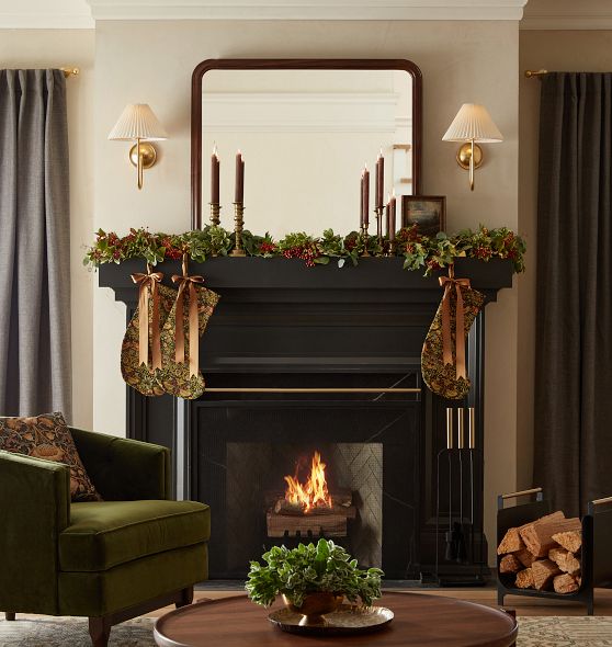 Bryson Wood Frame Mantle Mirror Rejuvenation