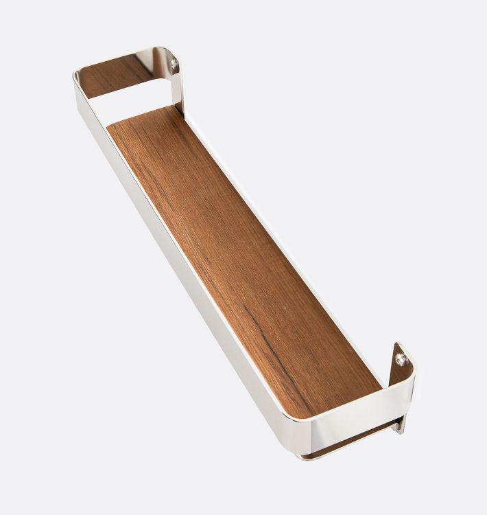 Carter 18 Teak Shower Shelf