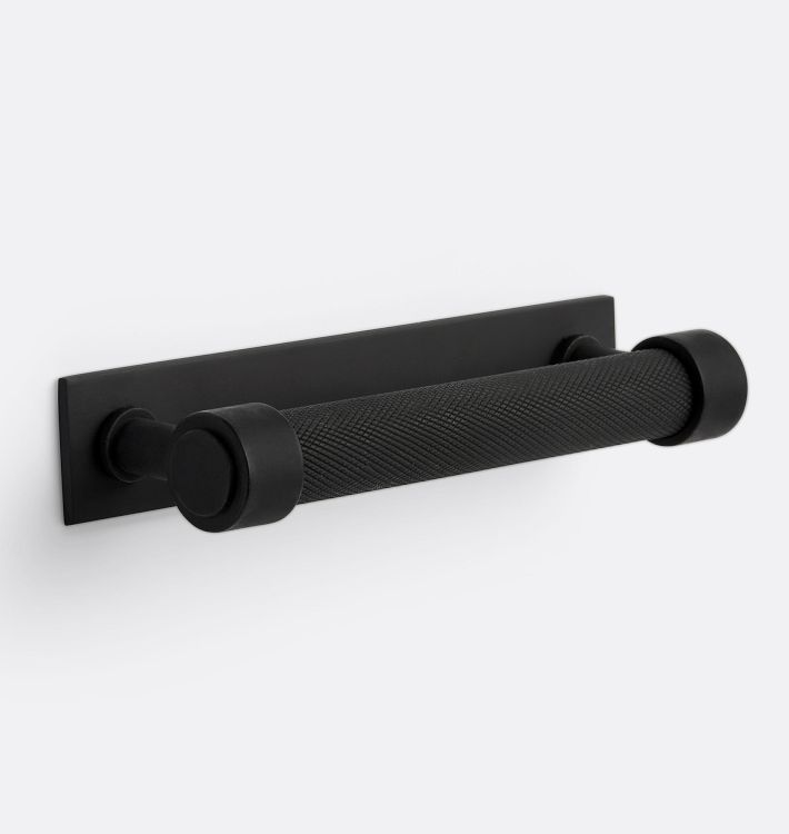 Trask Drawer Pull with Rectangle Backplate Rejuvenation