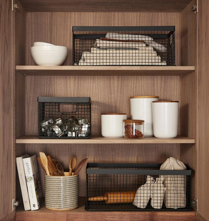 8 Best Kitchen Linen Organizers in 2023: Racks, Baskets, Hutches