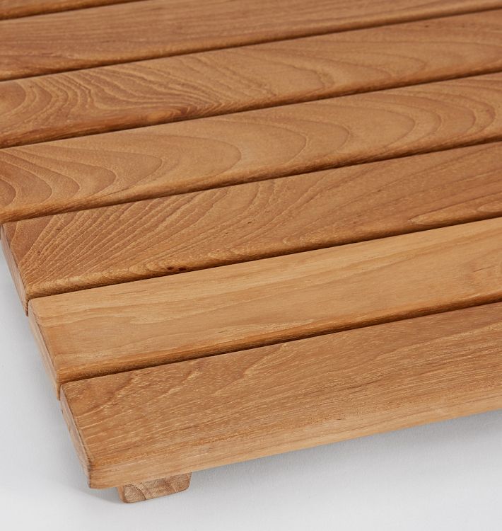 Devin Teak Shower Mat