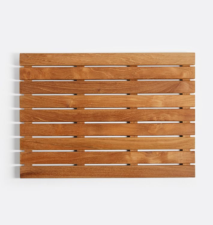 Devin Teak Shower Mat