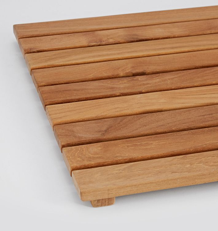 Teak Wood Bath Mat - VisualHunt