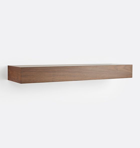 Floating Wood Shelf With 4 Height Rejuvenation