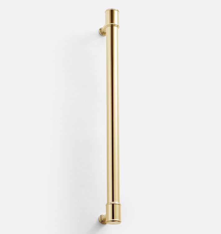 OPEN BOX: Ladd Appliance Pull, 12&quot; - Unlacquered Brass