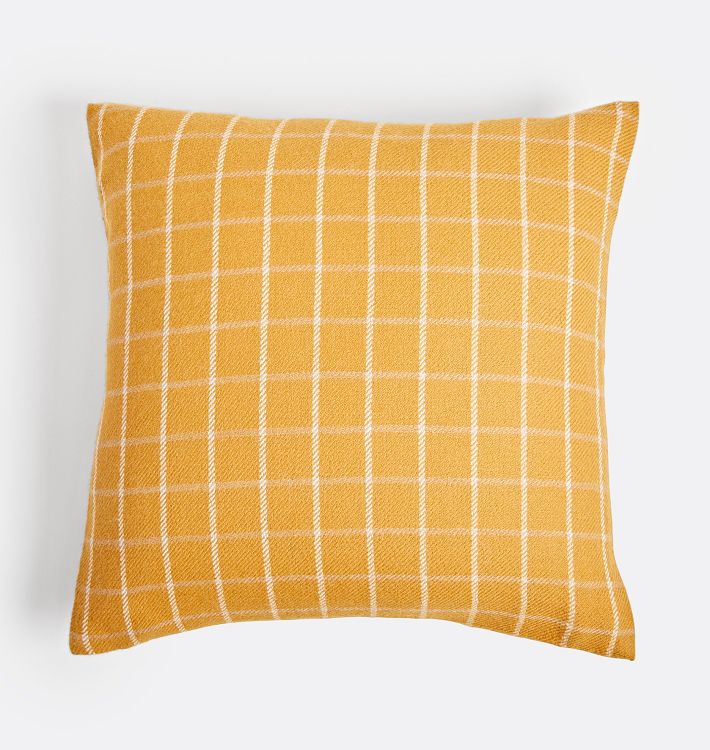 Woven Aplaca Plaid Pillow Cover Rejuvenation