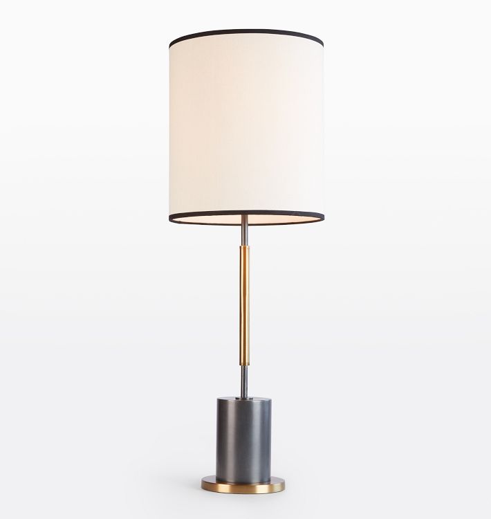 Modern USB LED Floor Lamp with Clear Shade Gold Standing Lamp for