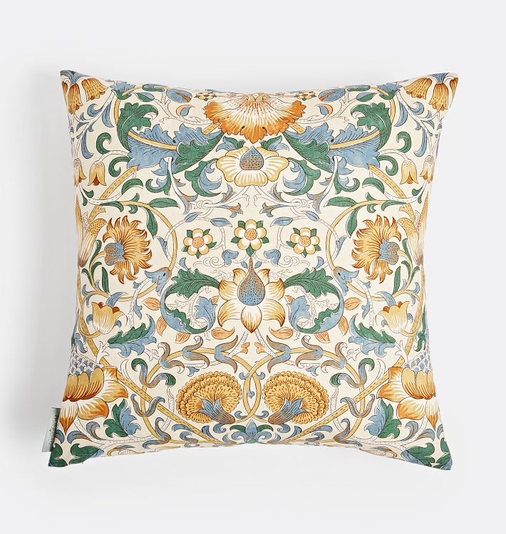 Manilla And Bayleaf Morris &amp; Co. Pillow Cover