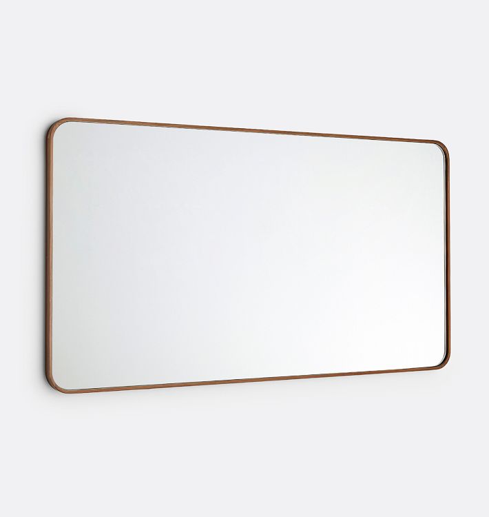 Bentwood Rounded Double Vanity Mirror