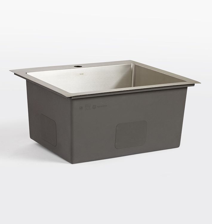 Utility Stainless Steel Dualmount Sink