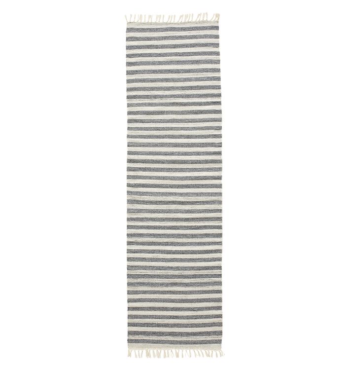 Heathered Stripe Indoor/Outdoor Flatweave Rug