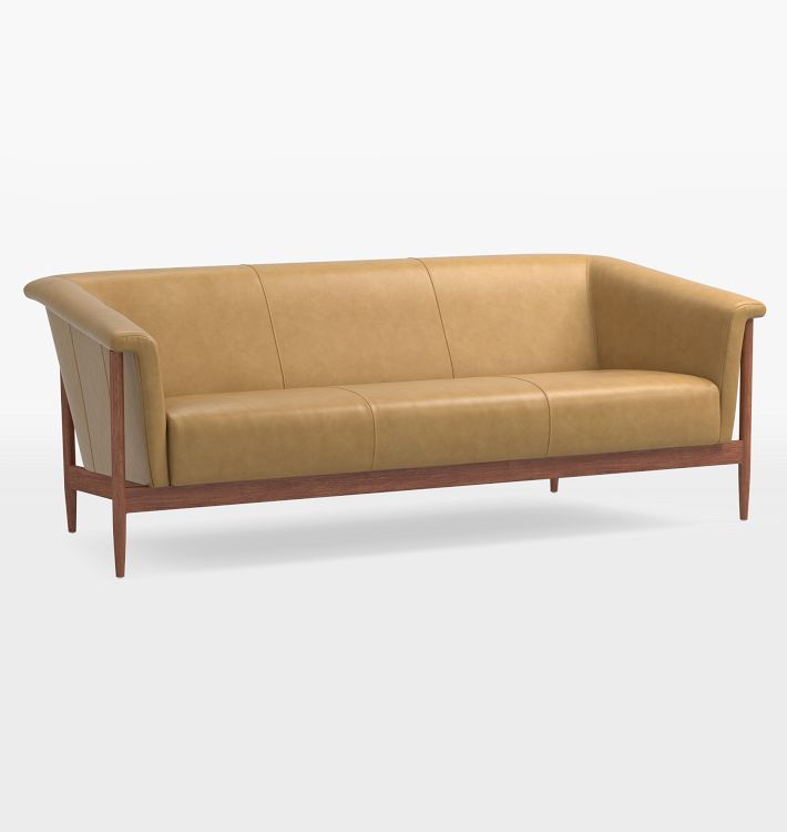 Svenson Leather Sofa