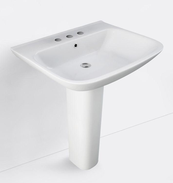 Rainier 25&quot; Pedestal Sink