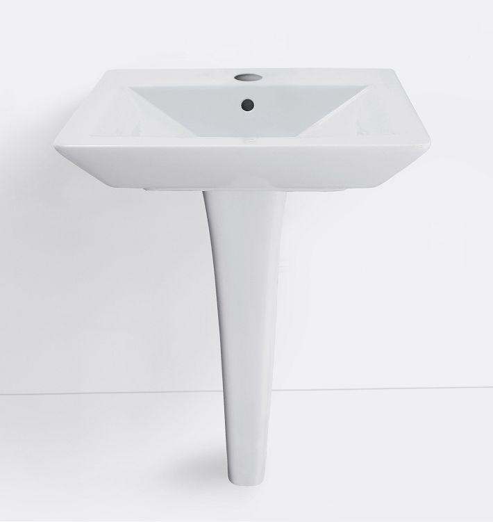 Ezra 22&quot; Single Pedestal Sink