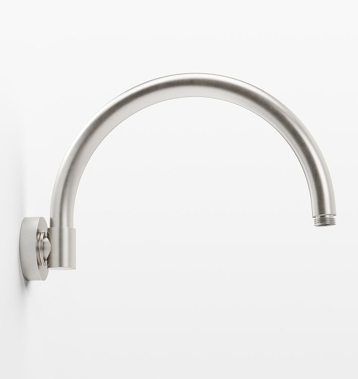 12&quot; Wall Mount Arched Shower Arm