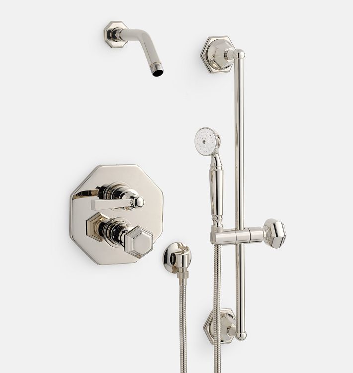 Canfield Thermostatic Shower Set With Handshower