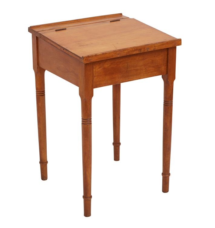 Antique Victorian Flip-Top Writing Desk