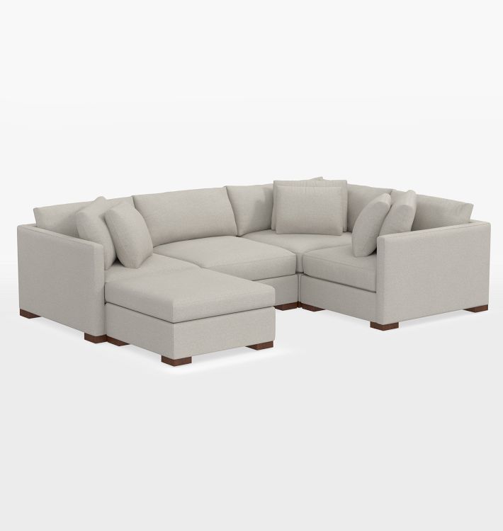 Wrenton 5-Piece Sectional Sofa with Ottoman