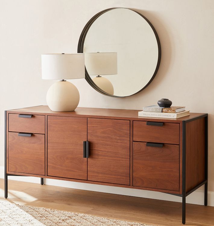 Burton Credenza with Storage Towers Rejuvenation