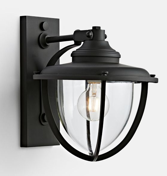 Wet rated on sale wall sconce