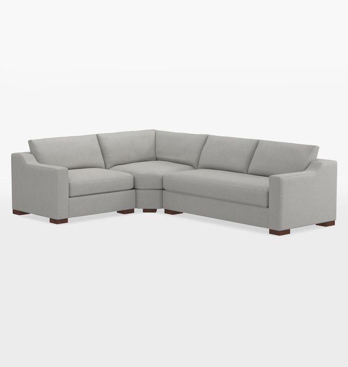 Sublimity 3-Piece Arm Sofa with Wedge Corner