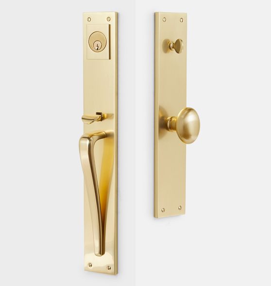 Satin Brass Door Knobs -  Canada