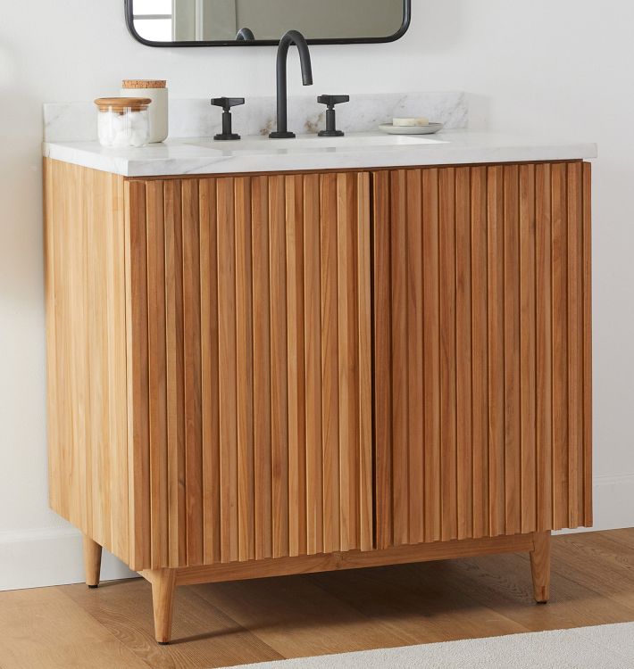 Willow 36&quot; Teak Single Vanity