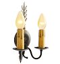 Pair of Colonial Revival 2-Light Candle Sconces