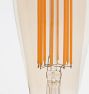 LED Tala Squirrel Cage ST64 Amber 3W Bulb