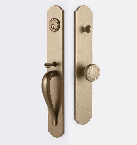 Unlacquered Brass Hardware for Interior Doors - House with Home