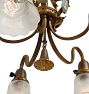 Vintage 5-Light Cameo Chandelier