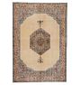 Vintage Turkish Hand-Knotted Rug, 11 x 8