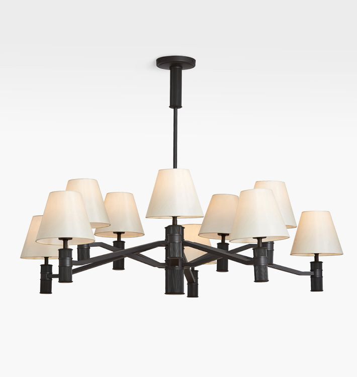 Rigdon 42&quot; 10-Arm Chandelier