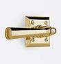 Coleman Interior Door Set, Passage - Octagon Lever - Lacquered Brass