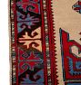Colorful Turkish Hand Knotted Besir Rug
