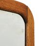 Oak-Framed Horizontal Wall Mirror