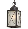 Traditional Lantern Pendant with Frosted Panels