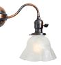 Victorian Copper Flashed Two-Light Pendant w/ Cherub Shades