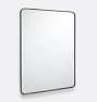 OPEN BOX: Rounded Rectangle Metal Framed Mirror, Oil-Rubbed Bronze - 20&quot; x 30&quot;